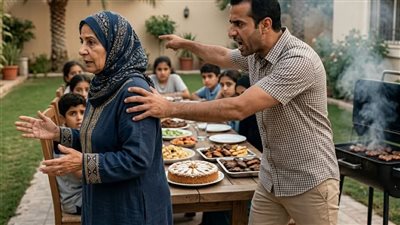 في يوم عيد الام