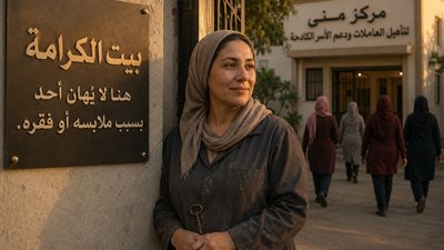مراتى كانت بتشتغل فى مصنع 12 ساعة 