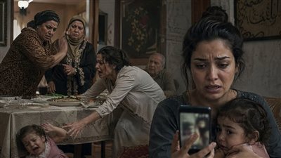 سلفتى ضربت بنتى لمنال على 