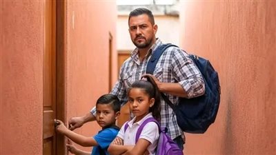 زوجي كل يوم ياخذ الأطفال 