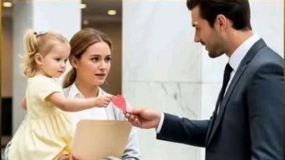 تم رفض ام عزباء لأنها احضرت ابنتها